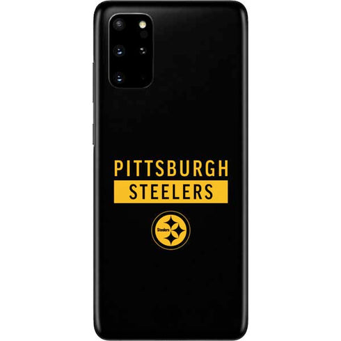 NFL Pittsburgh Steelers Black Performance Series Galaxy S20 Plus Skin